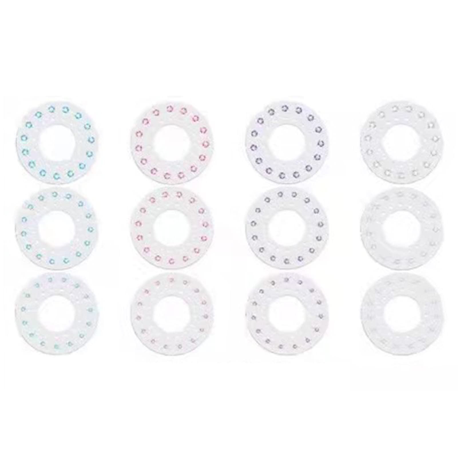 Graflsoa 12Pcs Diamond Dishes 180 Diamonds Diamond Paste Magic Jewel Drill for Diamond Ha Stapler