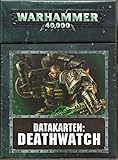  Unbekannt Games Workshop Warhammer 40.000 40k Datenkarten: Deathwatch (DE) Space Mariens