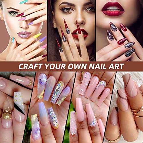 100% Kolinsky Acrylic Nail Brush,Gswoi Acrylic Brushes For Nails 𝐒𝐢𝐳𝐞 𝟖 Wood Handle Application Extension,Nail Tools For Professional Manicure Salon Diy At Home(#8) #TOP5