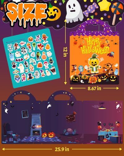 Benresive Reusable Sticker Book, Stickers for Kids, Travel Toy Gifts - image 6
