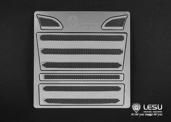LESU Front Grid Fence B Metal for 1/14 RC Tractor Truck DIY Model
