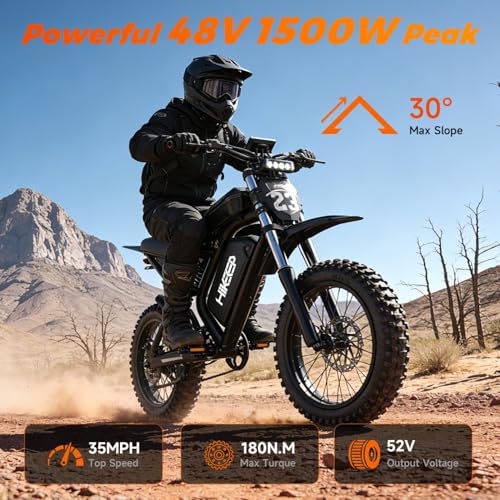 Image of Electric Bike for Adults, 1500W-3000W Peak Fat Tire Ebike, Class 2 Moped Style All-Terrain Electric Bicycle with Advanced Suspension, UL 2849 Certified Removable Battery