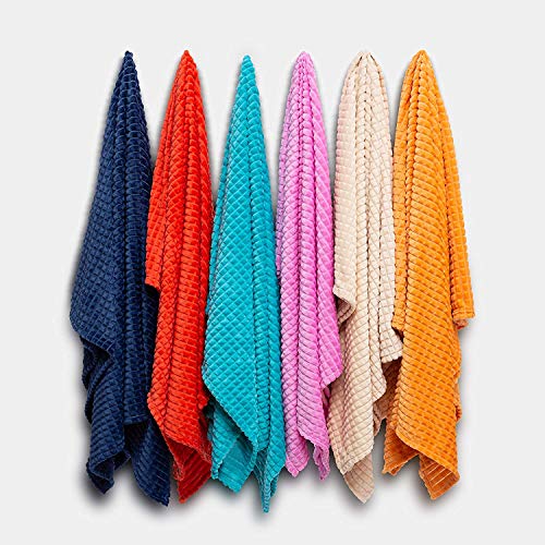 Malinad Waffel Fleece Throw Blankets | Malinad Waffel Fleece Throw Blankets - Image 3