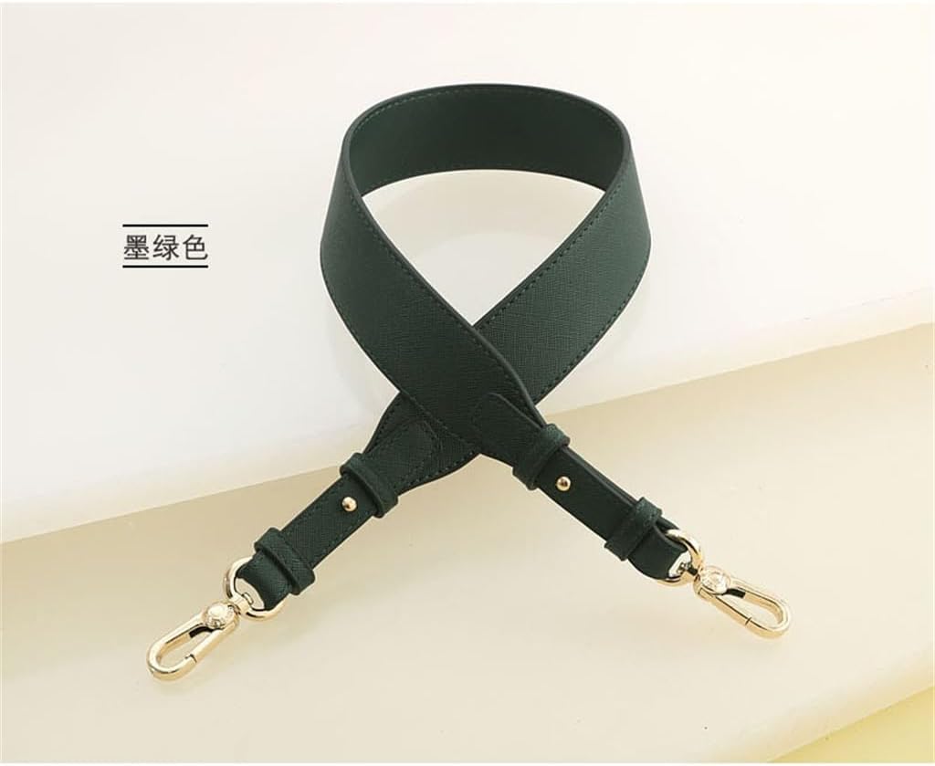 Blackish Green Cross Grain Bag Strap Shoulder Handheld Single Wide Adjustable Accessories image 2