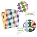 REGELETO 4200 PCS 0.75 Inch 12 Colors Round Colored Dot Stickers for Toddlers Teaching Papers, Color Coding Labels, Circle Dots Stickers for Office and Student Classroom (25 Sheets)