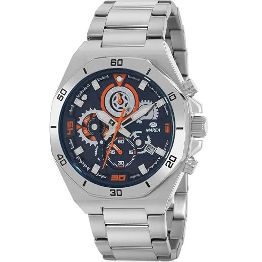 Marea Reloj Legend Hombre B35358/2: Analógico, Cronógrafo, Sumergible 100m