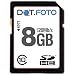 Produktbild Dot.Foto Extreme SDHC 8Gb Class 10 (20Mb/s) Speicherkarte für Canon LEGRIA / VIXIA HF R10 | HF R11 | HF R16 | HF R17 | HF R18 | HF R20 | HF R21 | HF R26 | HF R27 | HF R28 | HF R36 | HF R37 | HF R38 | HF R46 | HF R47 | HF R48 | HF R56 | HF R57 | HF R66 | HF R67 |HF R68 | HF R100 | HF R106 | HF R200 | HF R205 | HF R206 | HF R306 | HF R406 | HF R506 | HF R606