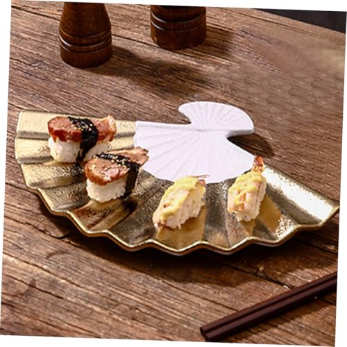 Plato de cerámica para sushi estilo japonés miniatura 6
