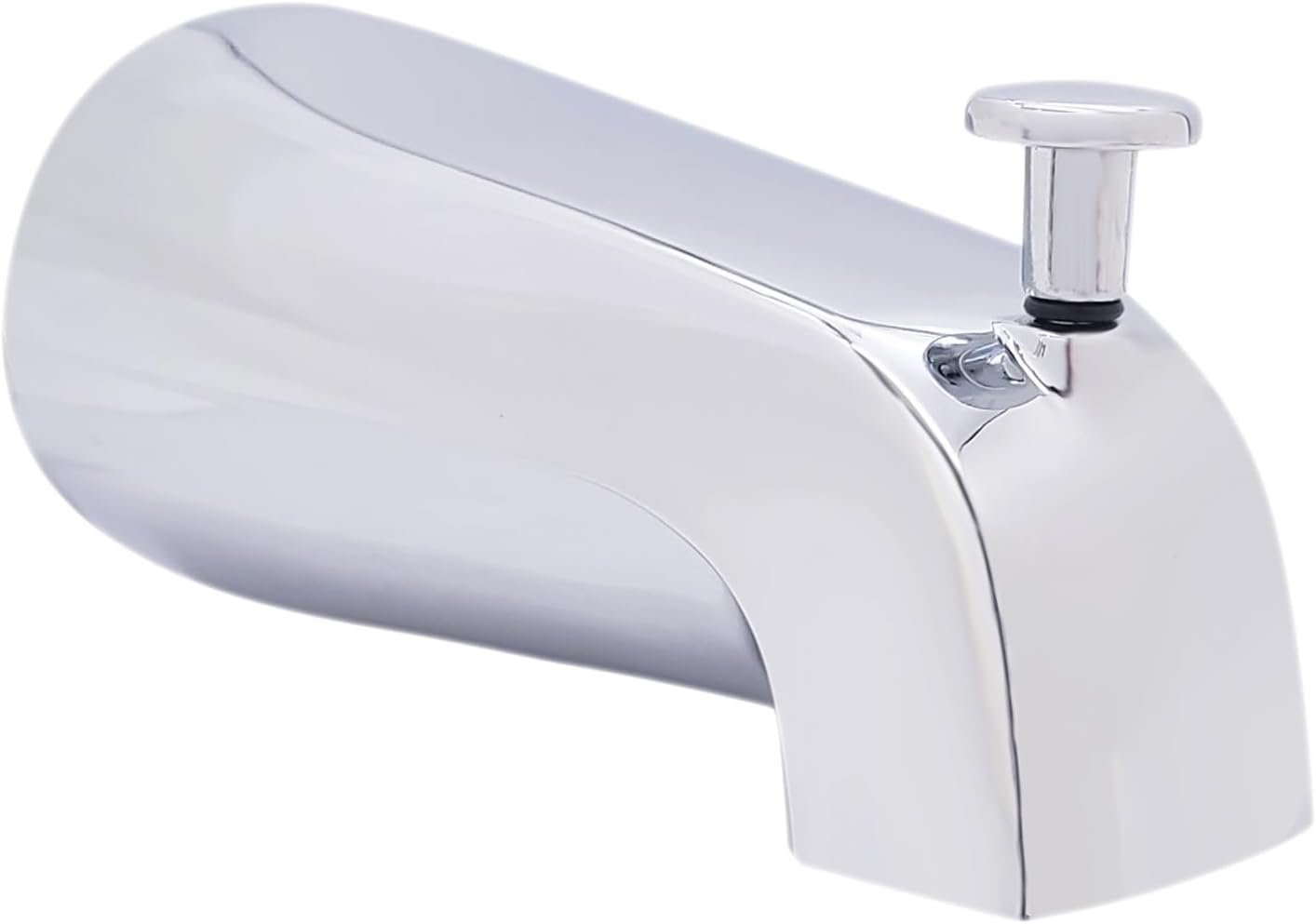Westbrass E531D-1F-12 5-1/4" Reach Wall Mount Tub Spout with Front Diverter, Oil Rubbed Bronze