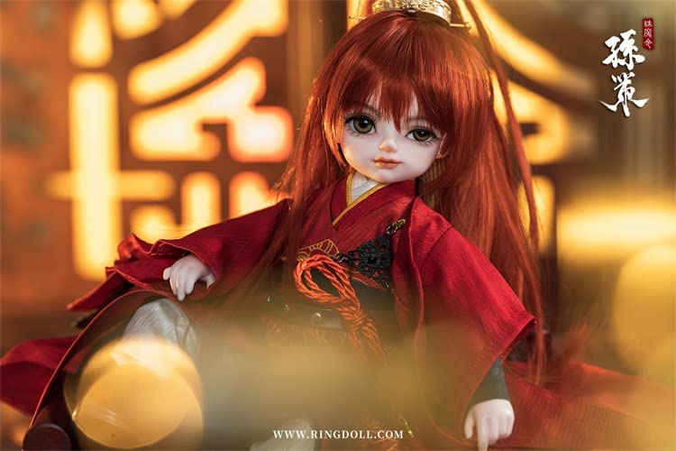 RingDoll 孫策 1/6スケール BJD ボールジョイントドール Amazon | Ringdoll 孫策[ソンサク] 1/6スケール 樹脂&布&ガラス製 30cm