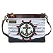 Chala Handbags Anchor Mini Crossbody Handbag - Convertible Straps