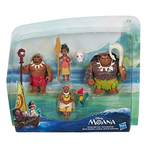 Hasbro Disney Vaiana C0149EU5 -  Mini muñecas, 6 personajes
