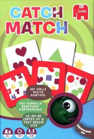 Preisvergleich Produktbild Jumbo 17761 Kartenspiel Catch Match