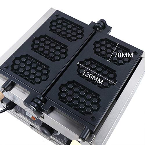 Waffelmaschine, Waffeleisen Belgisch Quadratische Waffeln Startseite Kommerzielle Timer 1500W 50~300℃ für Bäckereien… – Bild 6