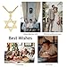 DOTBJ 925 Sterling Silver Jewish Star of David Necklace for Men Women with Stainless Steel Chain 22