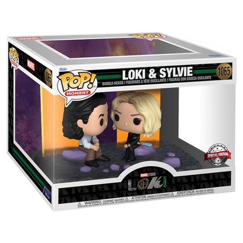 Funko pop moment marvel loki loki & sylvie 1065