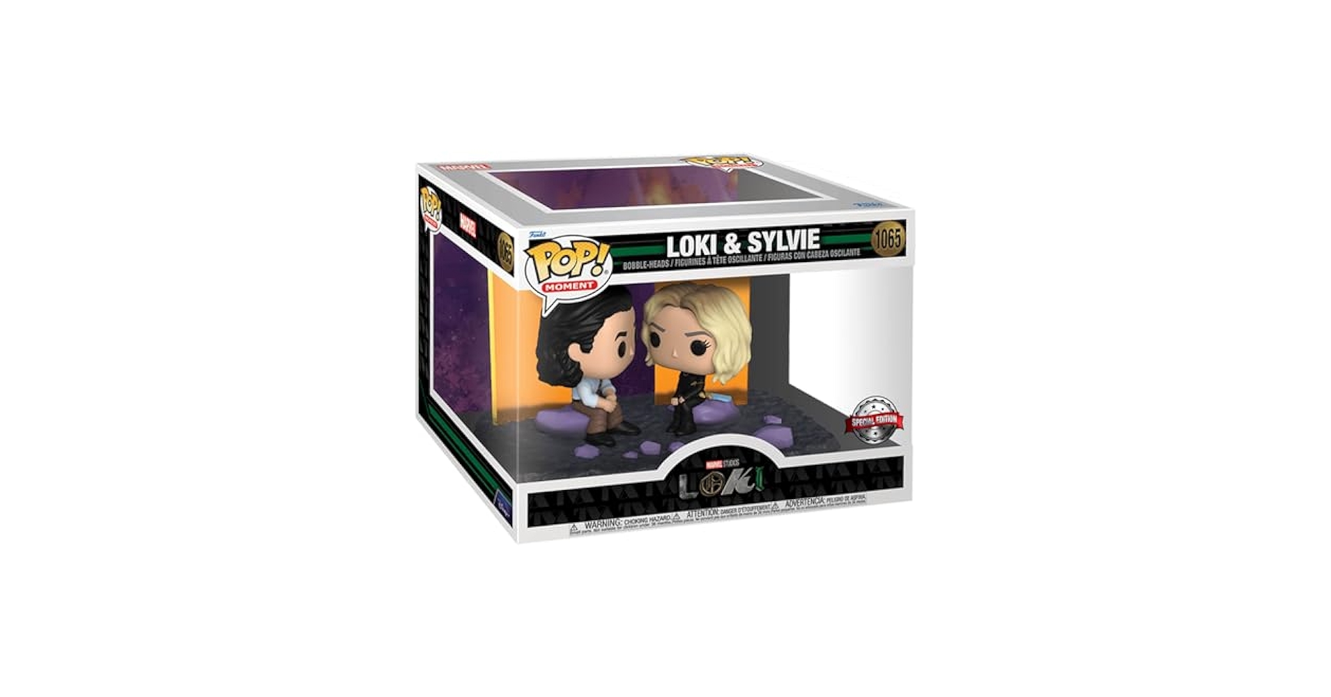 Amazon.com: Funko POP! Moment, Marvel #1065 Loki and Sylvie