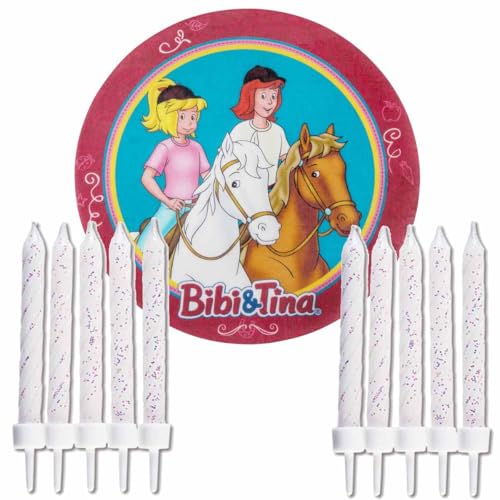 Essbarer Tortenaufleger * BIBI UND TINA * mit 10...