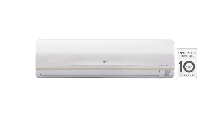 LG Dual Inverter 3 Star 1.5 Ton Air Conditioner (White)
