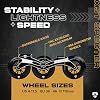 Flying Eagle X5T Wraith Skates - Black/Grey