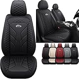 Estetica: la pelle PU è un materiale di alta qualità e Coprisedili auto ha consistenza e lusso, che possono aggiungere un senso di moda all'interno dell'auto.