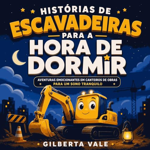 Hist&oacute;rias de escavadeiras para a hora de dormir: Aventuras emocionantes em canteiros de obras para um sono tranquilo c