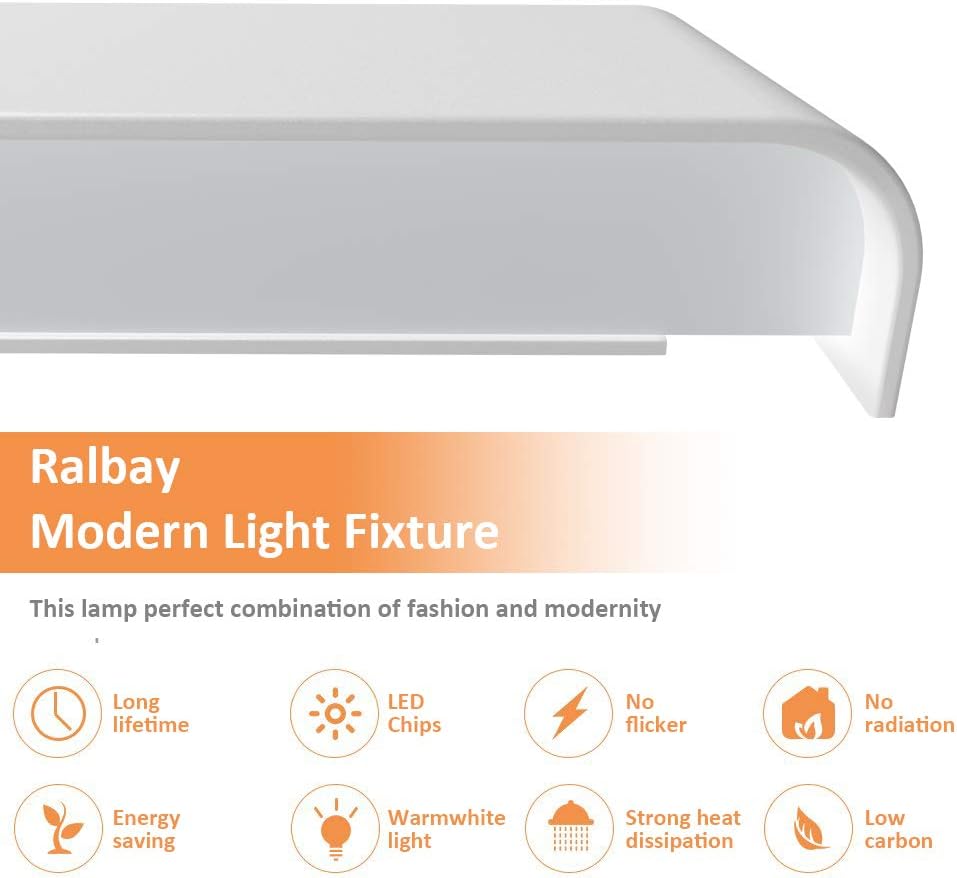 Bеѕt Dеаl 🛒 Ralbay LED Modern Vanity Light 32.67/30W Aluminum Up and Down Modern LED Vanity Lights for Bathroom