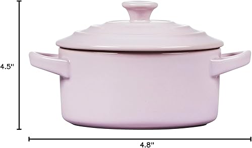 Vista 43 de Cacerola redonda de gres Petite de Le Creuset, Ostra