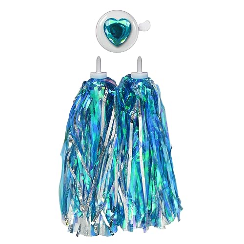 Zefal Z-Kids Double Fun Bike Pack (Teal, Streamers, Bell)