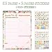 52-Week Meal Planner Notebook with Stickers – All-in-One Weekly Food Planner for a Whole Year, Includes Grocery Shopping Lists & Weekly Meal Plan Organizer for Healthy Eating, Meal Prep & Budgeting