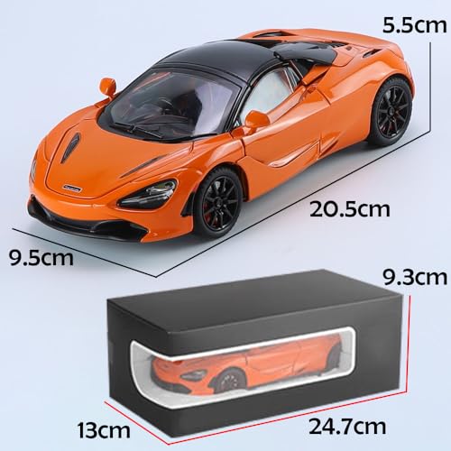 Toy Cars 720s Roadster Modelo 1/24 Naranja miniatura 6