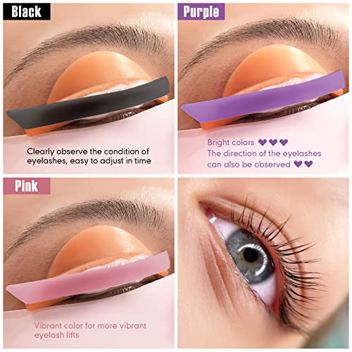 2023 Lash Lift Ribbon Lomansa Eyelash Lift Covers Silicone Pads Curlers Soft Stripes Lash Lift Tool Flexible Silicone Perm Roller #TOP2