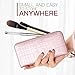 Mascara Brushes Wands - Eyebrow Brush With Cap BTArtbox 3 Pcs Portable Eye Brush Eyelash Wands Brushes Makeup Applicator Cosmetic Brushes for Travel