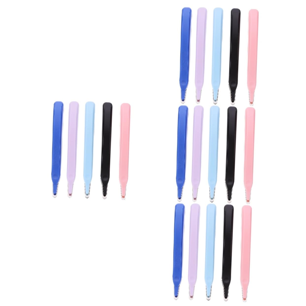 Angoily 4 ensembles Extracteur D'Agrafes À Stylo Outil Manuel Pour Bureau Agrafeuse Manuelle Arrache-Agrafes Extracteur D'Agrafes Arrache-Agrafes 5 pièces * 4