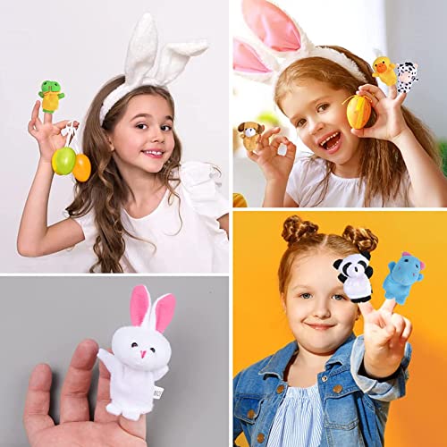 Kijamilee Easter Eggs Filled with Finger Puppets for Toddlers, Easter Basket Stuffers for Boys Girls, Plastic Easter Egg Filler for Kids Pinata Toys, Party Game Prizes, Goodie Bag Fillers, 12 Packs by Kijamilee - Image 4