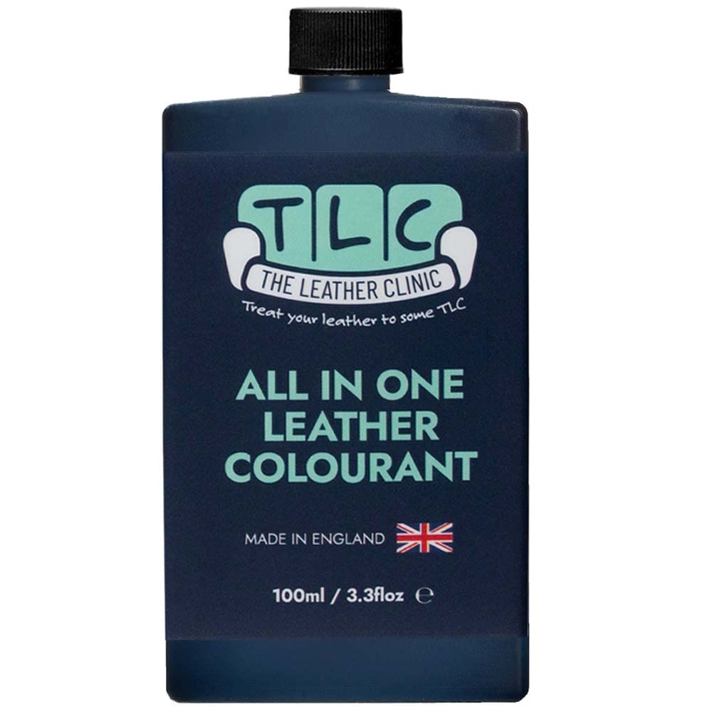 The Leather Clinic All in One Leather Colourant | Self Seal Leather Dye Repair Paint | Recolour Furniture, Sofas, Car Seats (Black, 100ml) — view 11