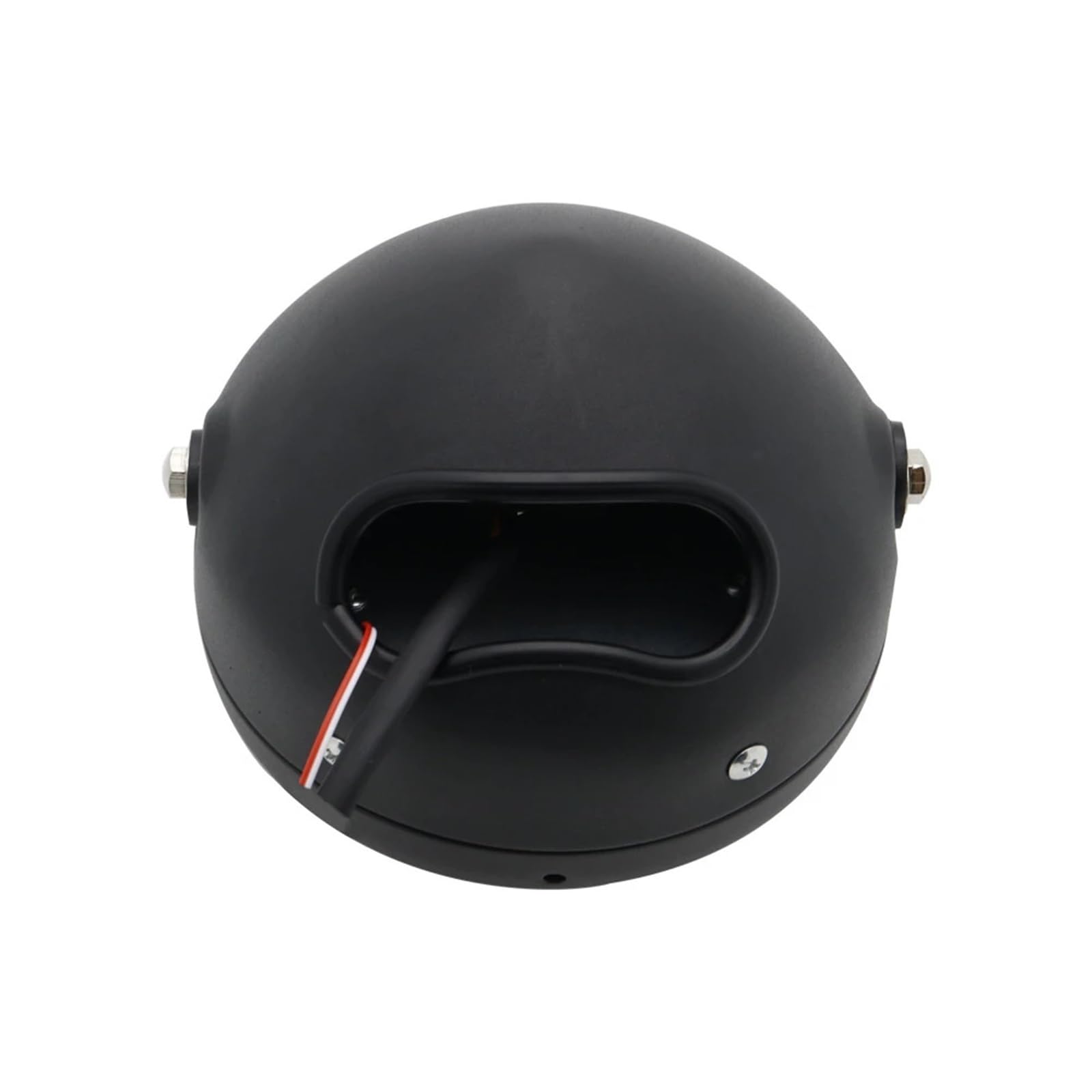 Faro anteriore a LED per moto universale adatto per Harley Cafe Racer Bobber adatto per Honda(Light with bracket)