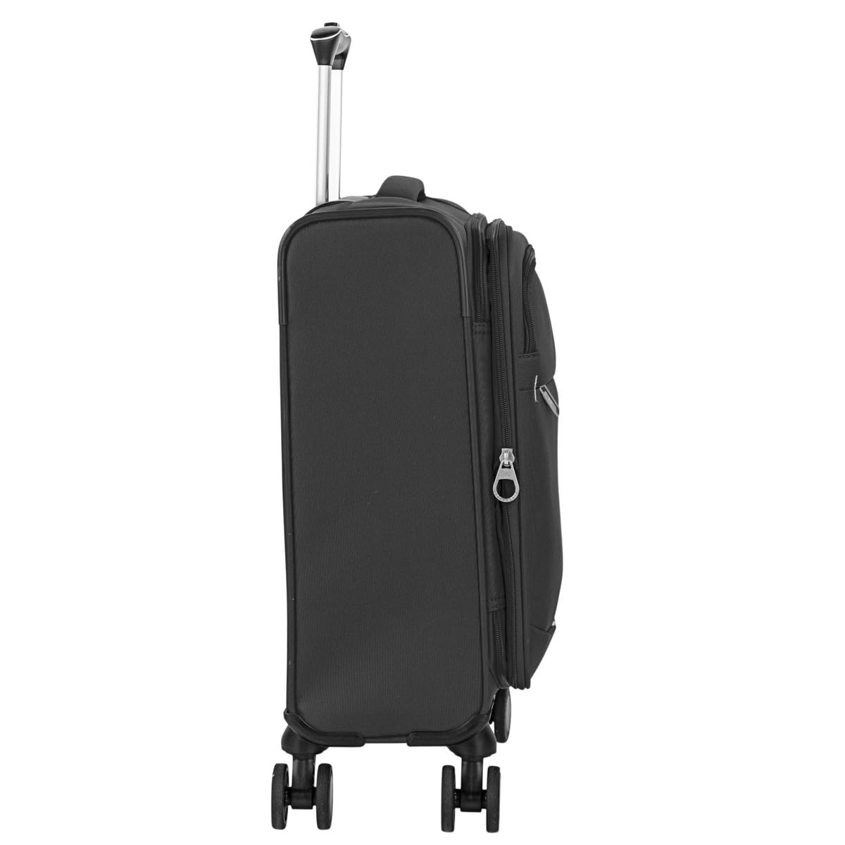 JASLEN - Valigia 55x40x20 Trolley Bagaglio a Mano. Valigie per i Tuoi Viaggi in Cabina. Trolley Bagaglio a Mano. Materiale EVA Polyester Resistente e Super Leggero, Nero