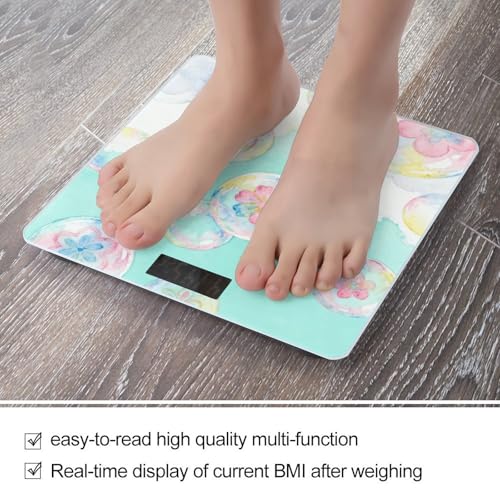 Báscula digital corporal estable y precisa con pantalla LCD miniatura 5