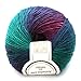 Produktbild EAGLESTIME Häkeln Wolle Garn Stricken Bunte Weiche Kaschmir Hand Stricken 50g (05)