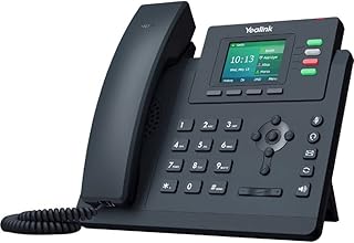 Yealink SIP-T33G IP Phone - Corded/Cordless - Corded - Wall Mountable, Desktop - Classic Gray