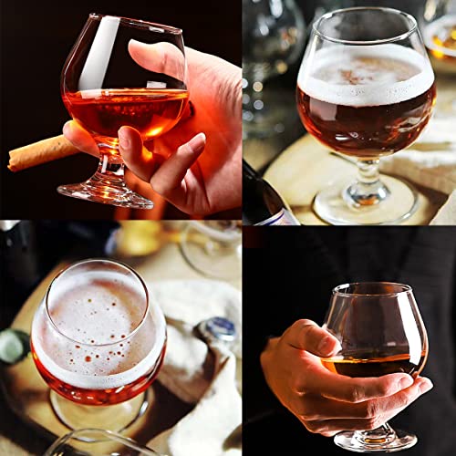 1Pcs Classic Belgian Beer Glass With 2Pcs Ice Tongs, 11.16 Oz Craft Beer Glass Stemmed Tulip Beer Glasses Snifter Glass Made Of Lead-Free Crystal As Drinking Gifts For Men Dad Grandpa Friends #TOP5