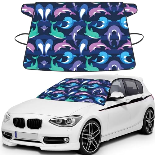 Protection pare-brise voiture dauphin pour des matins sereins