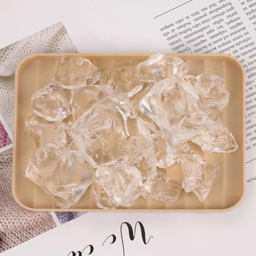 Blingfun Gel Wax for Candle Making with 4 pcs Jelly Wax,50pcs Candle Wicks & 50pcs Stickers Candle Wax for Candle Making,Handcraft Scented Candles Supplies