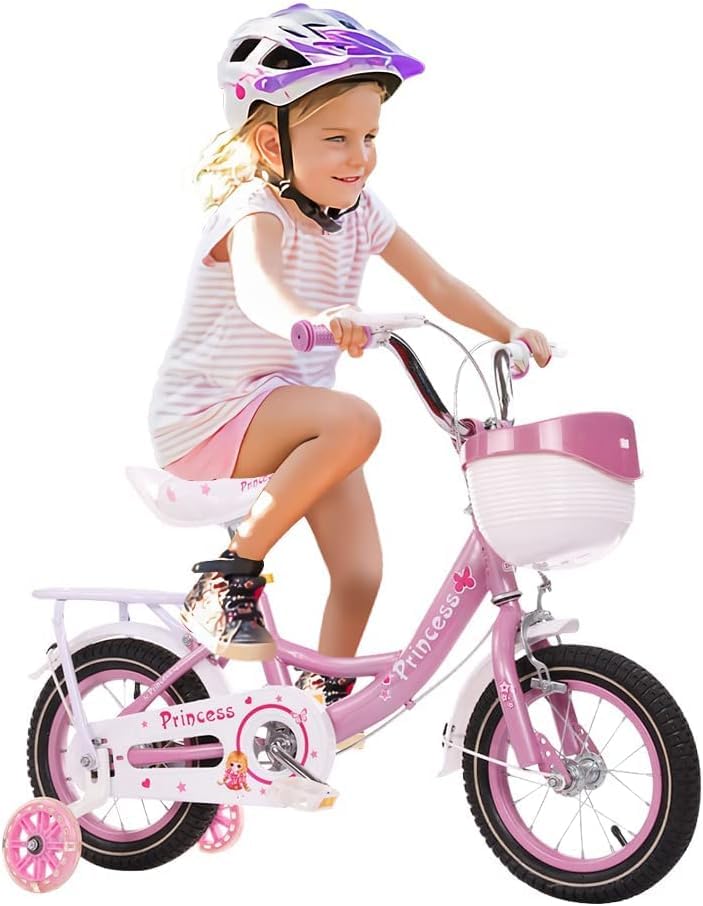 Bicycle kids Bike 12 Inch Training Wheels kids Bike Girls