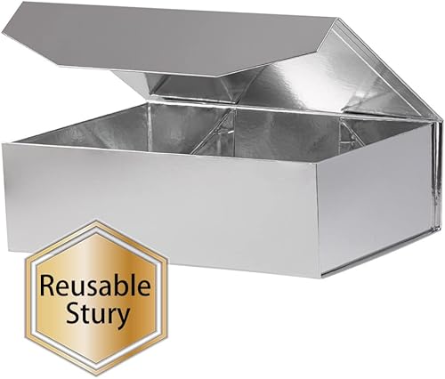 Vista 21 de 5 cajas de regalo de color oro rosa de 9.5 x 7 x 4 pulgadas con tapas para regalos, caja de regalo magnética, pequeñas cajas de regalo