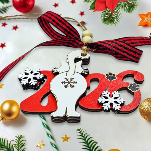 2026 Christmas Ornaments, Cat Ornaments for Christmas Tree, Funny Ornaments - image 6