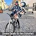 Regenponcho Fahrrad extra wasserdicht und robust - TEST SEHR GUT - Premium Regencape Fahrrad mit Reflektoren, Sichtfenster - Regenbekleidung als Regenponcho Herren und Damen- Regenjacke Dunkelblau XL