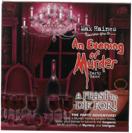 An Evening of Murder Game: A Feast to Die For Party Game