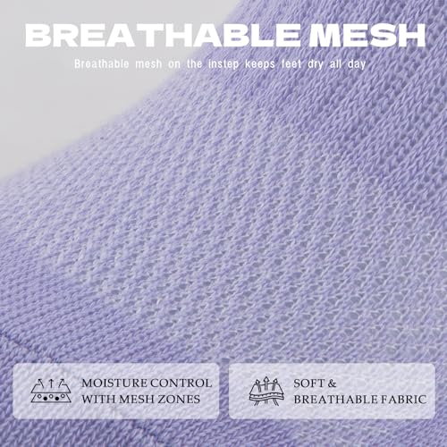 eallco No Show Socks Womens Cotton Non Slip Low Cut Thin Ankle Short Casual Invisible Socks 7 Pairs3